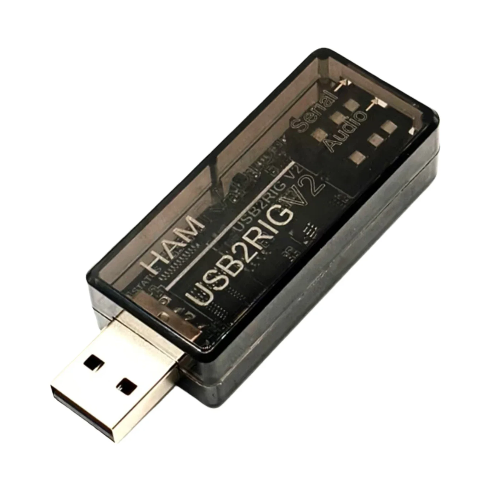 USB2RIG V2 USB Sound Card Connector Supporting PTT Control Radio Sound Adapter Amateur Radio Adapter for Multiple Radios Brands - Image 2