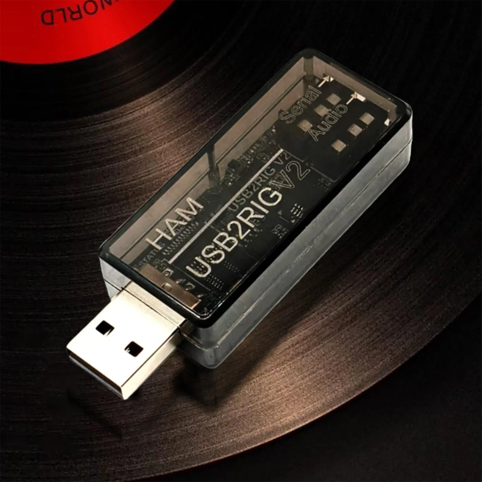 USB2RIG V2 USB Sound Card Connector Supporting PTT Control Radio Sound Adapter Amateur Radio Adapter for Multiple Radios Brands - Image 3