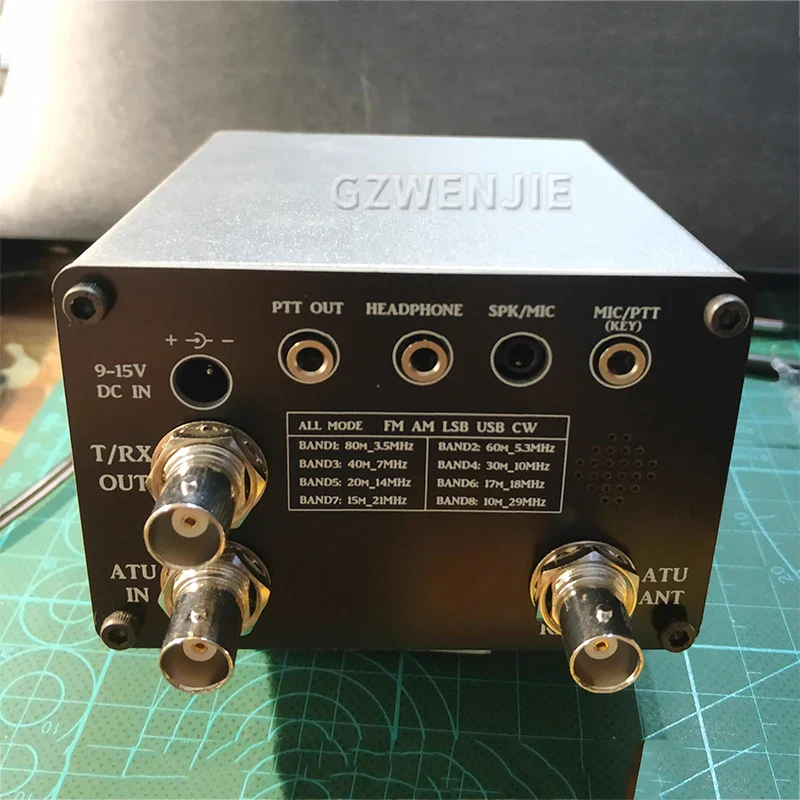 uSOTA-ATU USDX HF QRP SDR Transceiver Built-in ATU-100 Antenna Tuner with Dual OLED Displays 8 Bands Design - Image 3