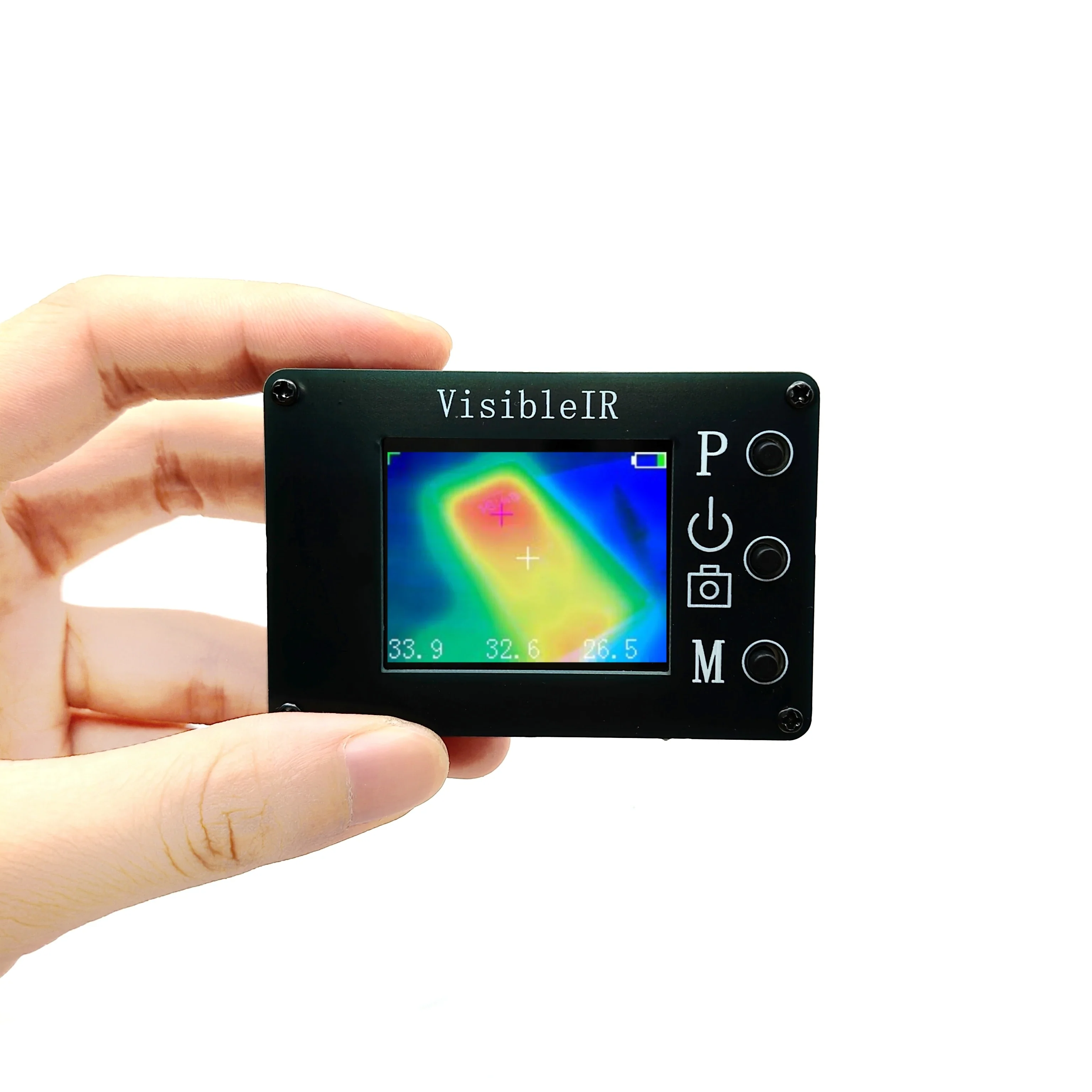 VisibleIR B18 Visible Light Thermal Imager, 32x24 Infrared And Visible Light Fusion, Non-Contact Temperature Gun -40°C to 300°C - Image 2
