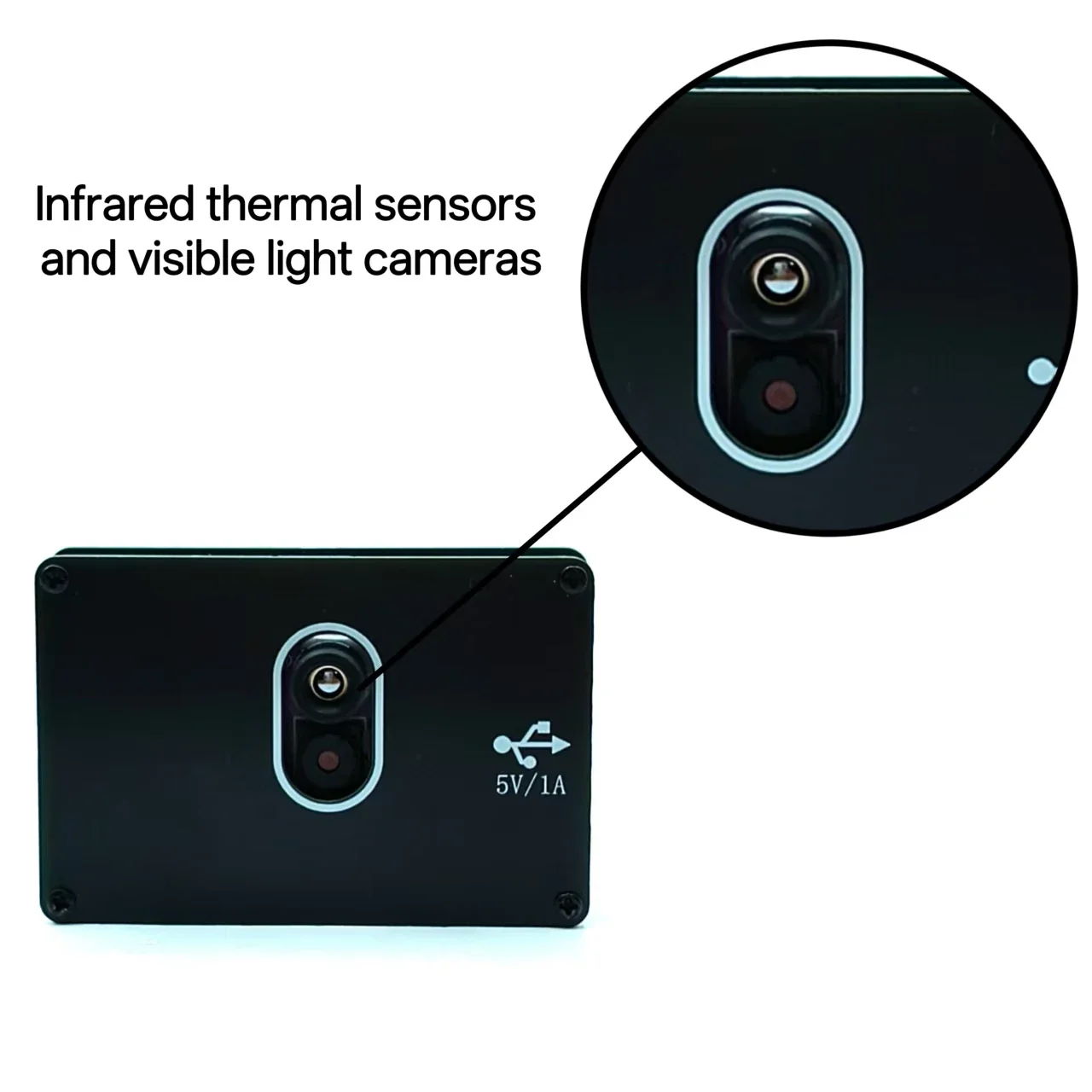 VisibleIR B18 Visible Light Thermal Imager, 32x24 Infrared And Visible Light Fusion, Non-Contact Temperature Gun -40°C to 300°C - Image 4