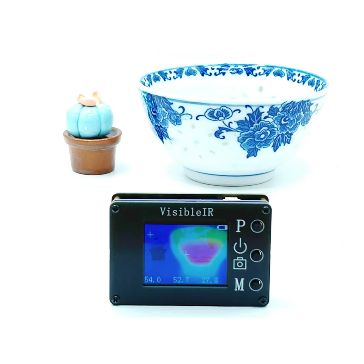 VisibleIR B18 Visible Light Thermal Imager, 32x24 Infrared And Visible Light Fusion, Non-Contact Temperature Gun -40°C to 300°C - Image 5
