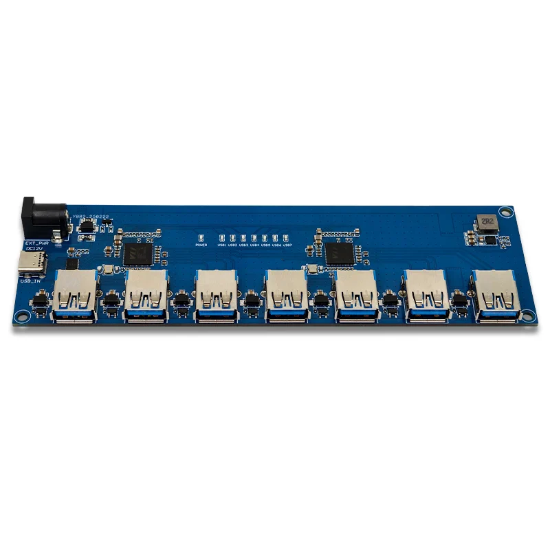 VL817 USB 3.1 HUB Module 1-to-7-Port Hub TYPE-C - Image 2