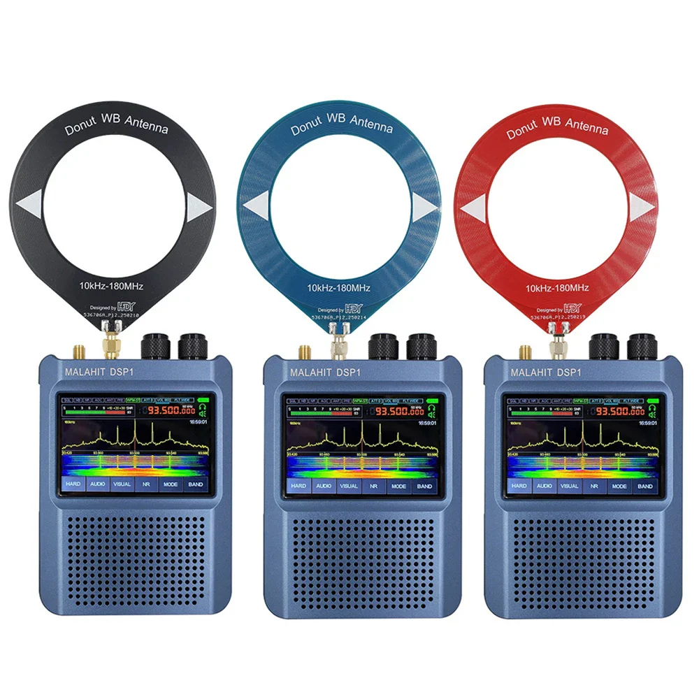 Wideband SDR Antenna 10kHz-180MHz Donut Loop Antenna SMA Male Connector for Shortwave Medium Wave Reception - Image 6
