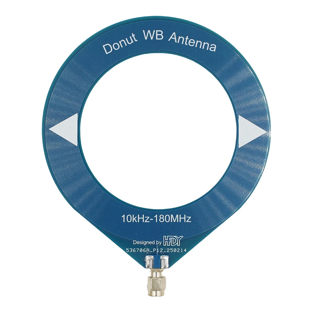 Wideband SDR Antenna 10kHz-180MHz Donut Loop Antenna SMA Male Connector for Shortwave Medium Wave Reception - Image 8