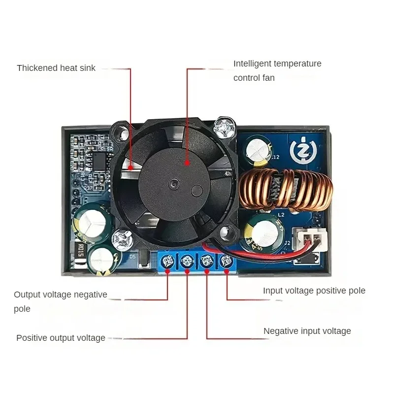 WZ3605E DC DC Buck Boost Converter CC CV 36V 5A Power Module Adjustable Regulated laboratory power supply Voltmeter ammeter - Image 5