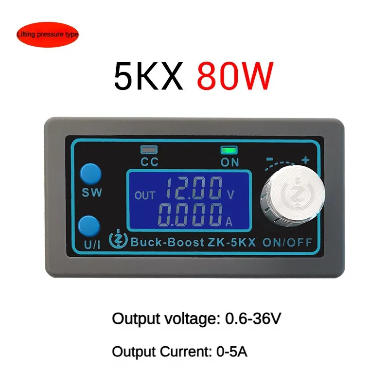 WZ3605E DC DC Buck Boost Converter CC CV 36V 5A Power Module Adjustable Regulated laboratory power supply Voltmeter ammeter - Image 8