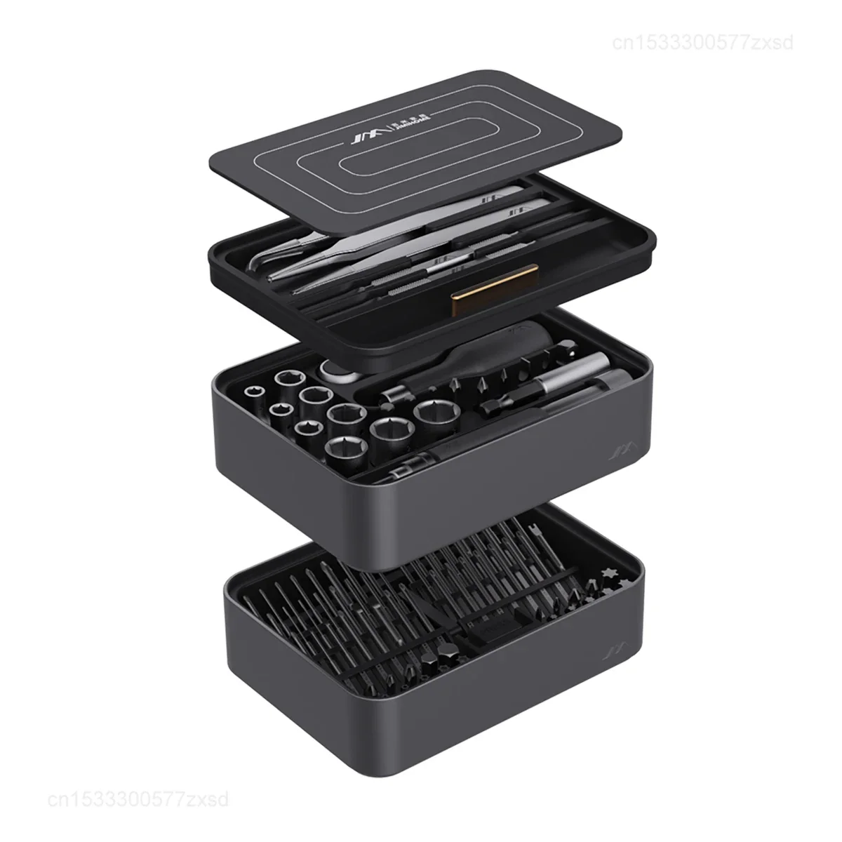 JIMI 50/100 IN 1 FM2/3 Screwdrivers Set S2 Magnetic Precision Replaceable Multi-purposed Tweezer Pry Bar Kit Wrench Tools - Image 6