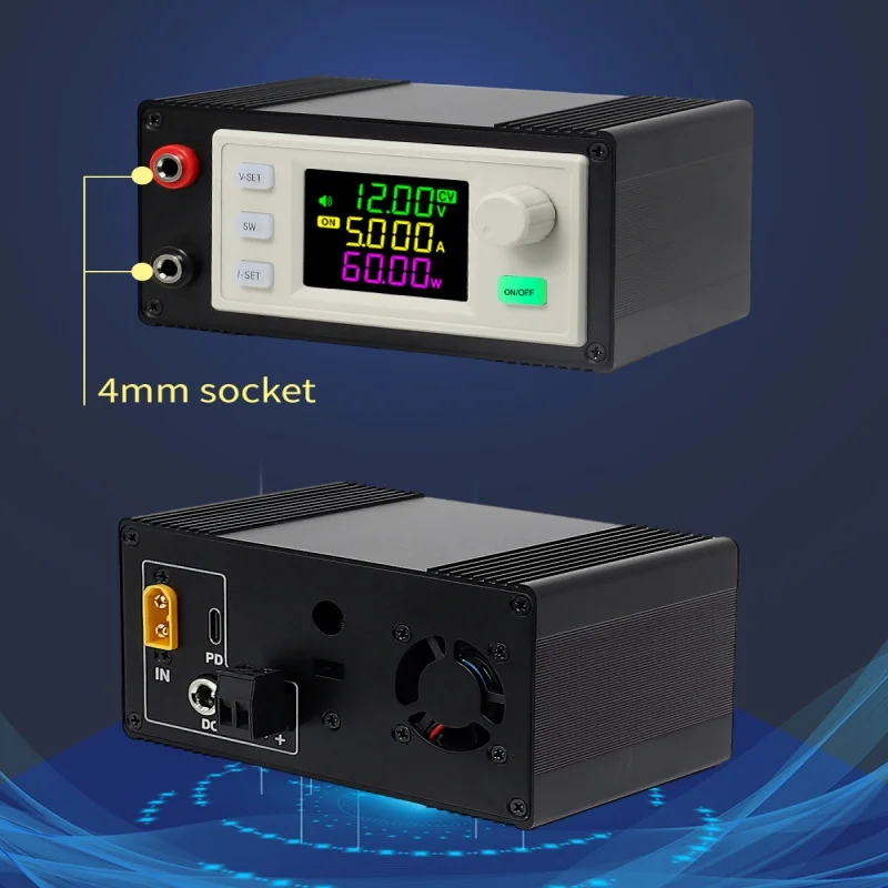 XY6509X DC Buck Converter 65V 9A 585W CNC Adjustable Regulator CC CV Lab Solar Charging Module - Image 2