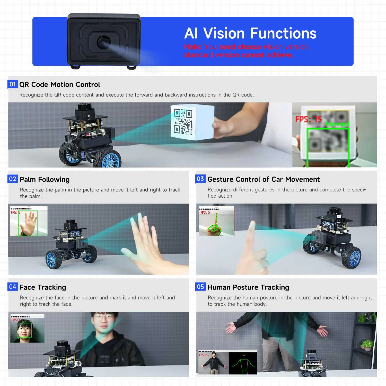 Yahboom MicroROS Self-Balancing Robot Car Kit With MPU6050 Lidar Ultrasonic Module ROS-HUMBLE Virtual Machine as Master Control - Image 5