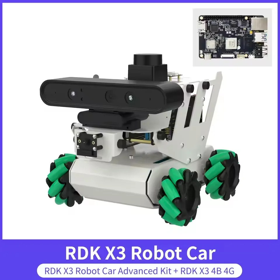 Yahboom RDK ROS2 Robot Programmable Smart Car Kit with Mecanum Wheel Depth Camera Lidar Support Python Programming APP Control - Image 10