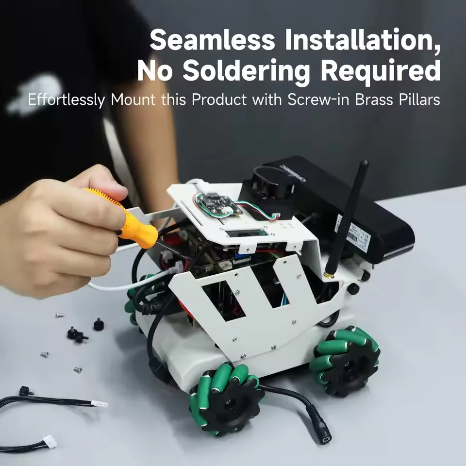 Yahboom RDK ROS2 Robot Programmable Smart Car Kit with Mecanum Wheel Depth Camera Lidar Support Python Programming APP Control - Image 3