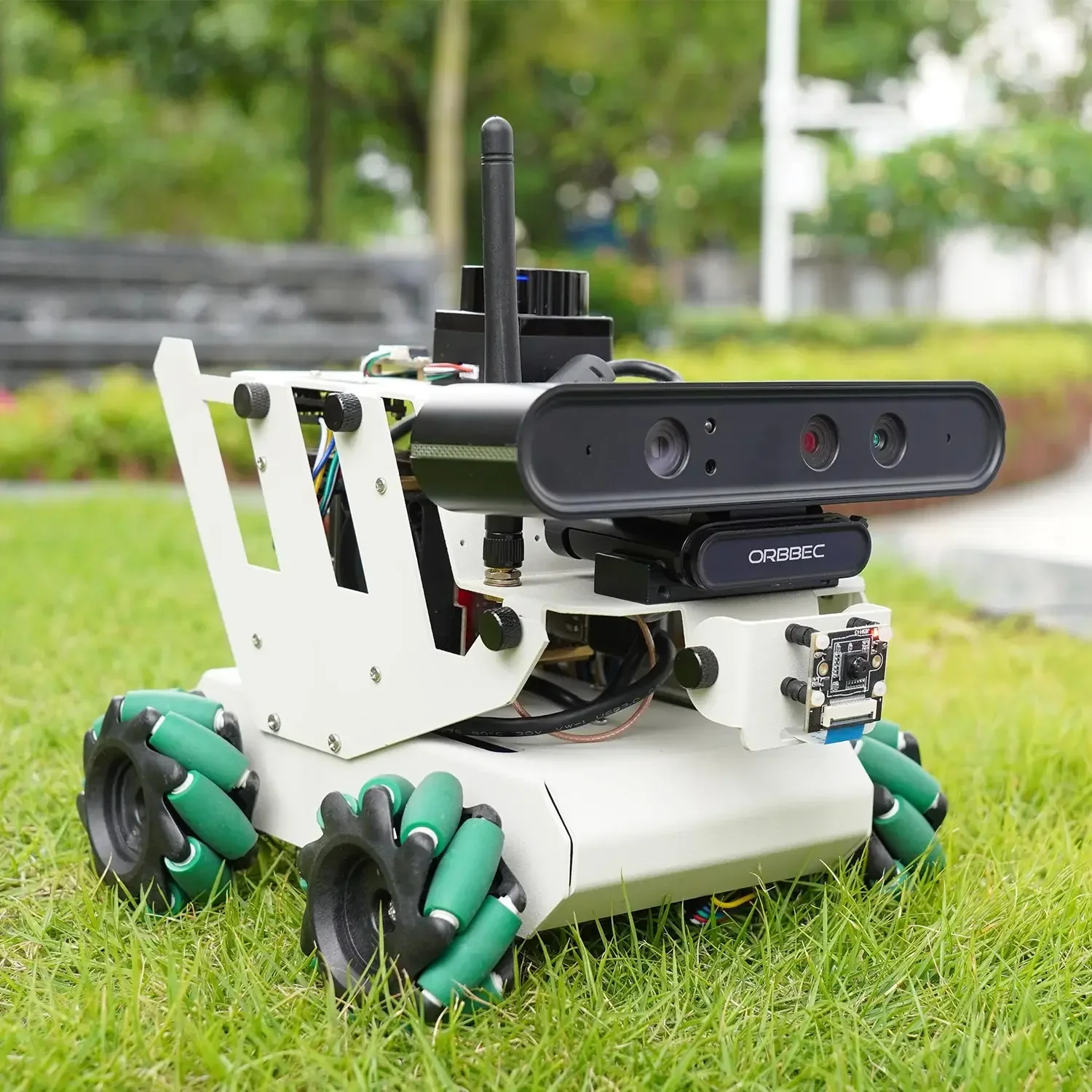 Yahboom RDK ROS2 Robot Programmable Smart Car Kit with Mecanum Wheel Depth Camera Lidar Support Python Programming APP Control - Image 5