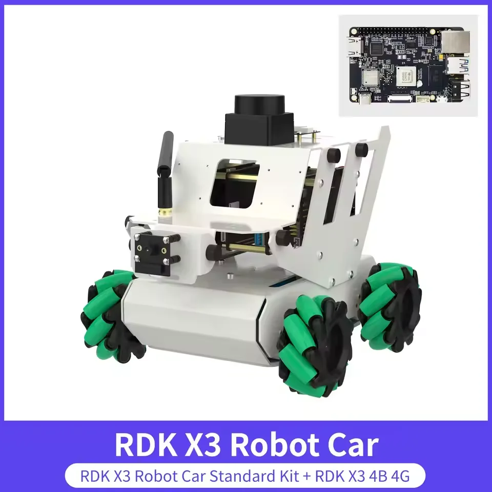 Yahboom RDK ROS2 Robot Programmable Smart Car Kit with Mecanum Wheel Depth Camera Lidar Support Python Programming APP Control - Image 7
