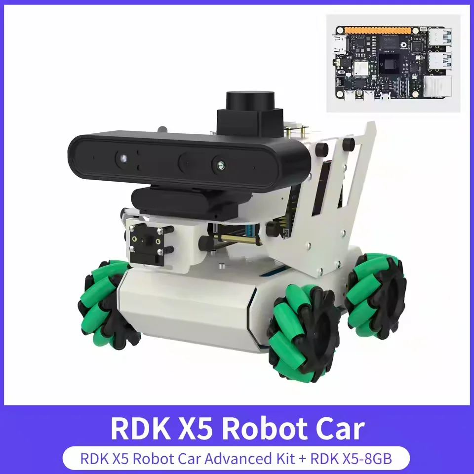 Yahboom RDK ROS2 Robot Programmable Smart Car Kit with Mecanum Wheel Depth Camera Lidar Support Python Programming APP Control - Image 8