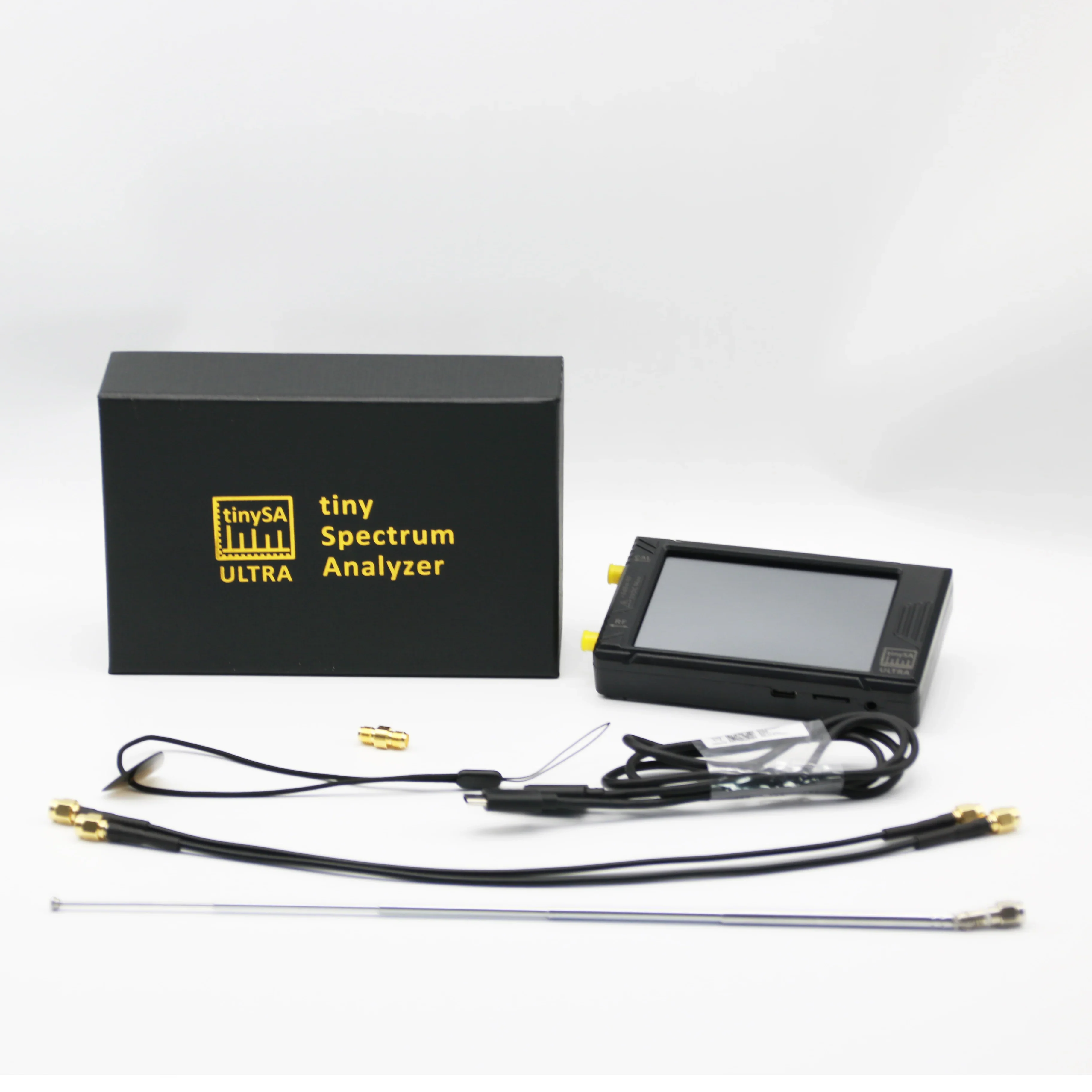 ZS-405 old version Hand held tiny Spectrum analyzer tinySA ULTRA 4" display with battery 3000mAh 800MHz-5.3GHz - Image 4