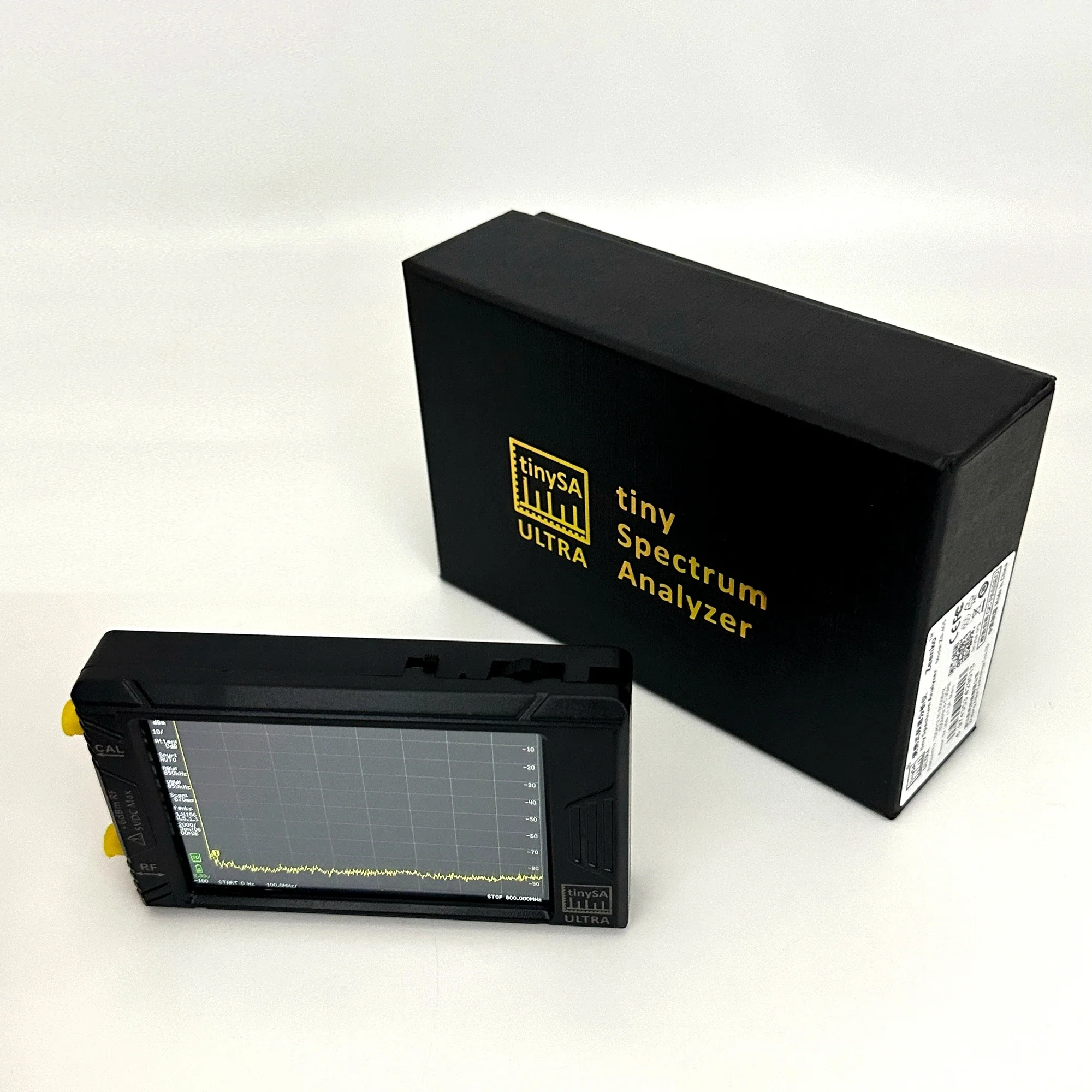 ZS-405 old version Hand held tiny Spectrum analyzer tinySA ULTRA 4" display with battery 3000mAh 800MHz-5.3GHz - Image 5
