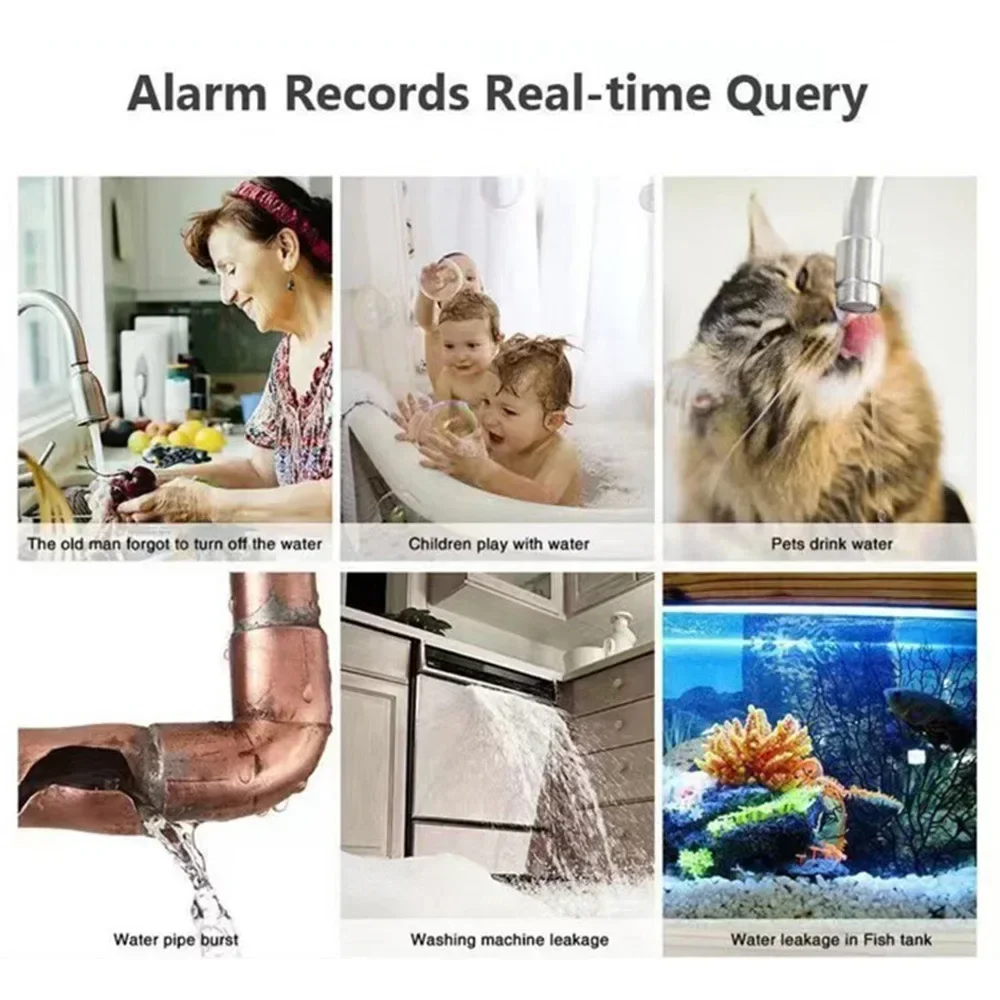 ZigBee3.0 Water Detect Sensor Alarm Water Sensor Leak Detector Flood Water Leakage Alarm APP Control Work With Zigbee Gateway - Image 6