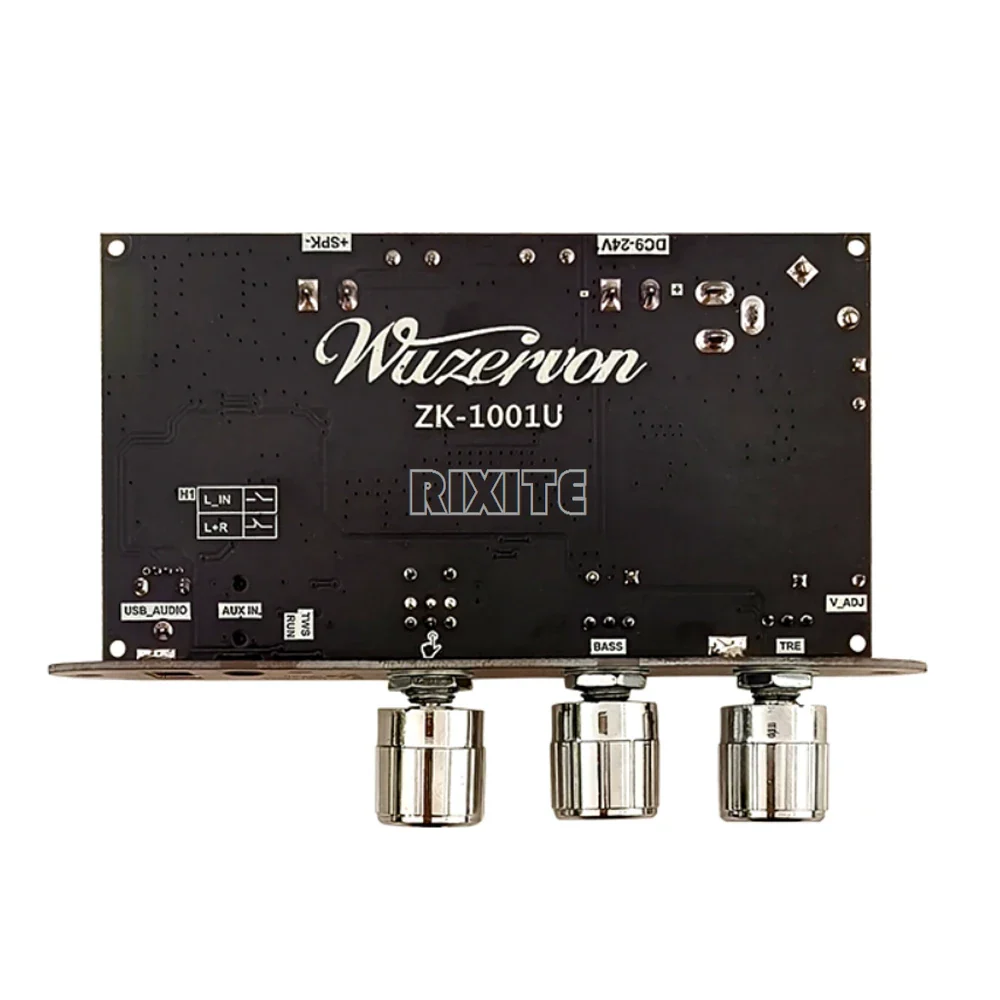 ZK-1001U 100W Bluetooth 5.3 Mono TPA3116D2 Amplifier Board Module Supports APP AUX USB Flash Drive USB Sound Card DC 9-24V - Image 6