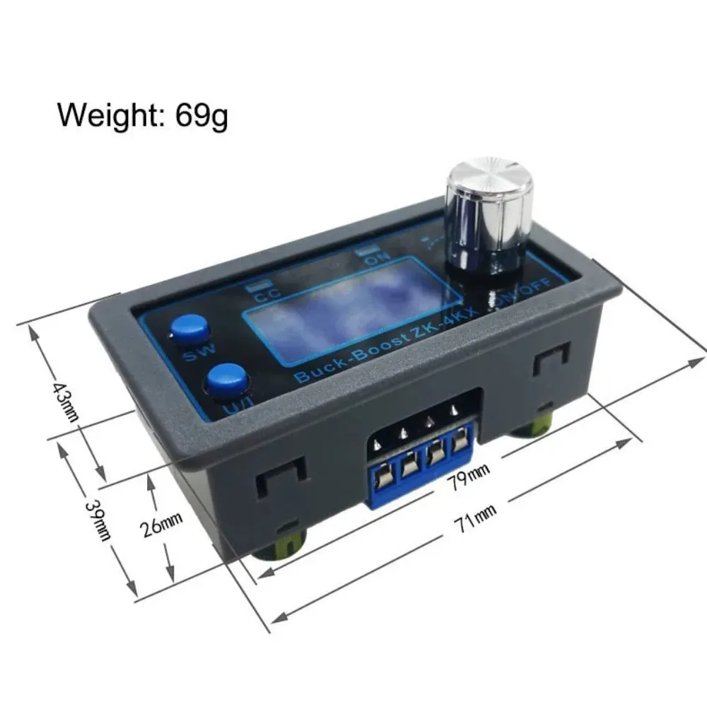 ZK-4KX DC DC Buck Boost Converter CC CV 0.5-30V 4A 5V 6V 12V 24V Power Module Adjustable Regulated laboratory power supply - Image 5