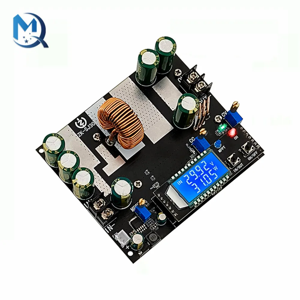 ZK-SJ30 700W High Power Auto Boost Power Module Synchronous Rectifier 30A Solar Charging MPPT - Image 20