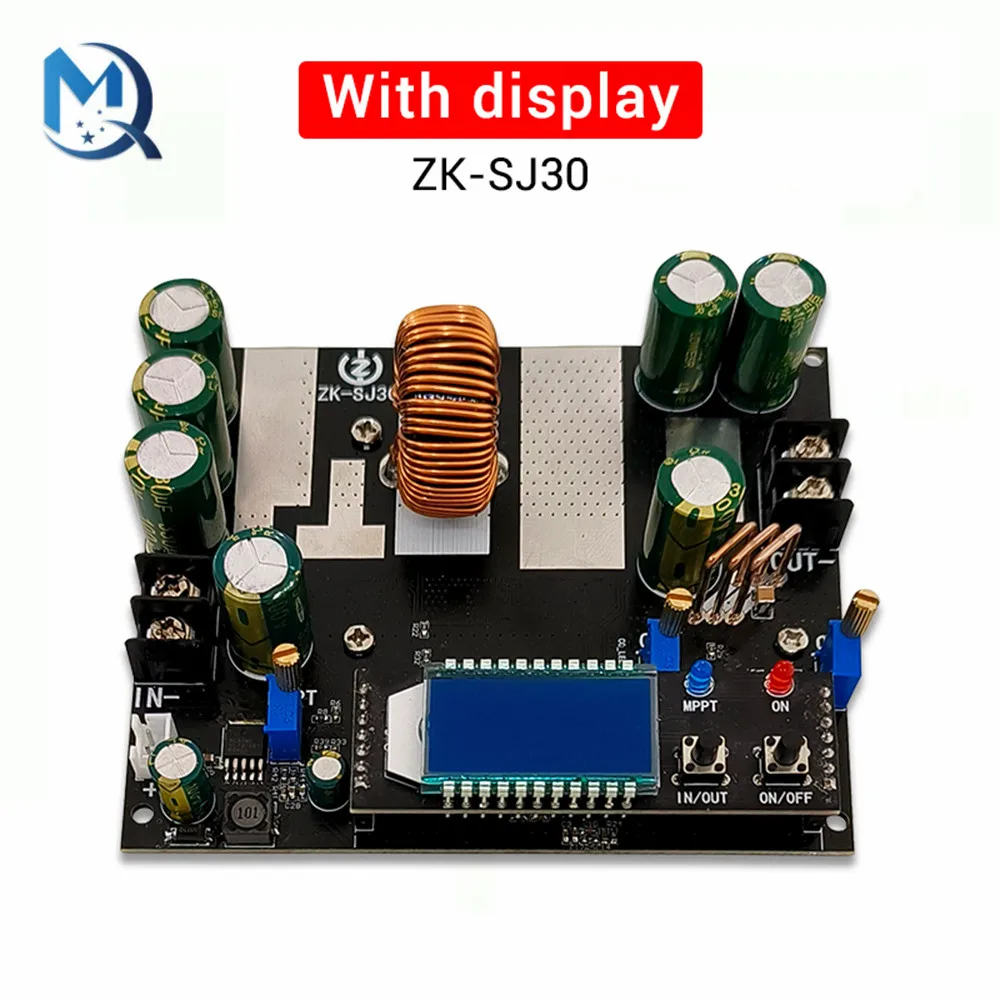 ZK-SJ30 700W High Power Auto Boost Power Module Synchronous Rectifier 30A Solar Charging MPPT - Image 22