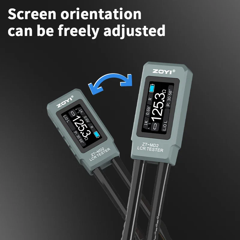ZOYI ZT-MD2 Intelligent Tweezers Lcr Digital Bridge Tester One Click Measurement Of Resistance Capacitance, And Inductance - Image 4