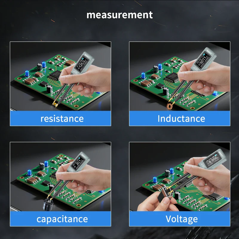 ZOYI ZT-MD2 Intelligent Tweezers Lcr Digital Bridge Tester One Click Measurement Of Resistance Capacitance, And Inductance - Image 6