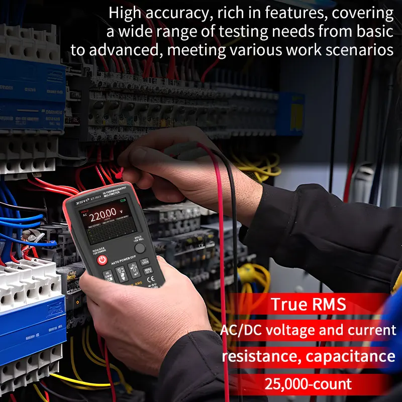 ZOYI ZT-R01 two-in-one infrared thermal imaging multimeter Industrial electric floor heating circuit board maintenance - Image 6